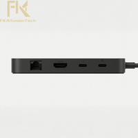 Komponen Komputer USB-C Docking Station untuk Microsoft Surface USB Docks Laptop Tipe-C untuk Kantor