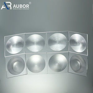 Lente <span class=keywords><strong>Fresnel</strong></span> PMMA de alta precisión personalizada al por mayor, lente plana convexa de forma cuadrada asférica rectangular para foco de proyector de iluminación LED - Product Image 4