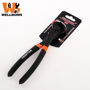 Pince coupante en acier de 8 pouces avec poignée en plastique, durable pour électriciens, bricolage, OEM personnalisable pour l'installation de canalisations - Product Image 5
