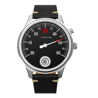 Montre mécanique unique et distinctive, nouveau design, mouvement fiable à engrenages, montre-bracelet à train d'engrenages