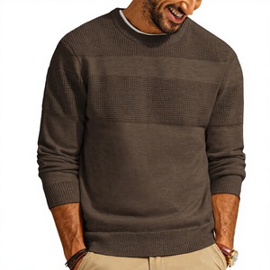 RAJU IMPEX Men's Winter Pullover Sweater 100% Polyester Anti-shrink <b>Quick</b> Dry Breathable Full Sleeve Solid Pattern 300g Fabric - Product Image 3
