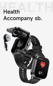 GPS Smart Watch <span class=keywords><strong>D</strong></span> 8 Pro TWS 2-en-<span class=keywords><strong>1</strong></span> Casque BT Talk Fréquence Cardiaque Pression Artérielle Surveillance de la Santé Casque Écouter de la Musique avec TWS - Product Image 4