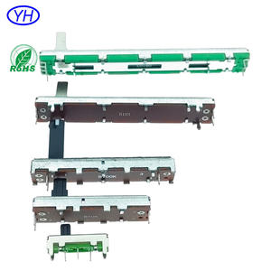 Haute qualité 30mm 45mm 60mm Voyage 10k 100k 500K Potentiomètre à glissière mono linéaire 500k - Product Image 6