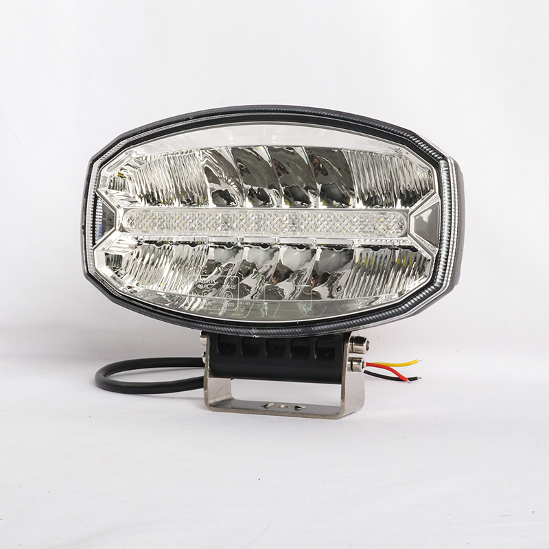 Automotive LED Work Light 80W Auto Lighting System Vehicle Offroad LED Driving Light 9 Inch for Trucks