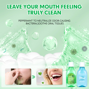 Bain <span class=keywords><strong>de</strong></span> bouche personnalisé sans alcool pour une haleine fraîche, sensation apaisante, sensation <span class=keywords><strong>de</strong></span> vraie propreté, sans brûlure ni picotements, sans menthe artificielle, sans fioritures - Product Image 4