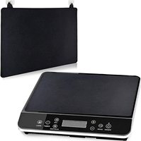 Couvre-plaque de cuisson, protection de plaque de cuisson électrique, couvre-plaque de cuisson en verre, tapis en caoutchouc pour plaque de cuisson à induction, protection de plaque de cuisson