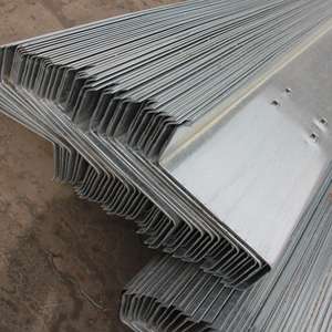 Emboîtement mural 400X100X10.5mm 400*125*13mm Type 2 <span class=keywords><strong>Fsp</strong></span> III Type 3 Palier de tôle en acier au carbone U Larssen laminé à chaud - Product Image 6