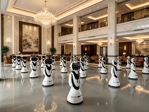 <span class=keywords><strong>Robot</strong></span> intelligent multifonctionnel en acier inoxydable à chargement automatique, à forte demande, facile à nettoyer, <span class=keywords><strong>avec</strong></span> réduction du bruit, pour hôtels et restaurants - Product Image 4