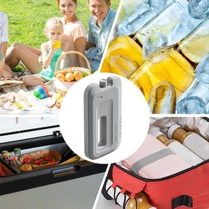 Refreezable PP Reusable Ice Cube Outdoor Camping Cold Fan Ice Crystal <b>Box</b> for <b>Milk</b> Preservation - Product Image 3