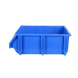 Blue Heavy Duty Plastic Stackable Small Parts Storage Bins