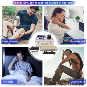 Dernière Ionique Corps Machine de Nettoyage Fournitures De Thérapie De Rééducation Thérapie de Réadaptation et Soins de santé 1 Set 40*25*16cm 220V/110V - Product Image 6