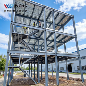 Parking en acier haute capacité, parking multi-niveaux de grande envergure pour centres de conférence, colonnes renforcées, zone sismique R - Product Image 1