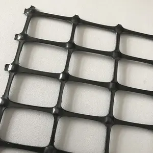 Alt sınıf stabilizasyonun güçlendirilmesi için PP fiberglas çift eksenli geogrid