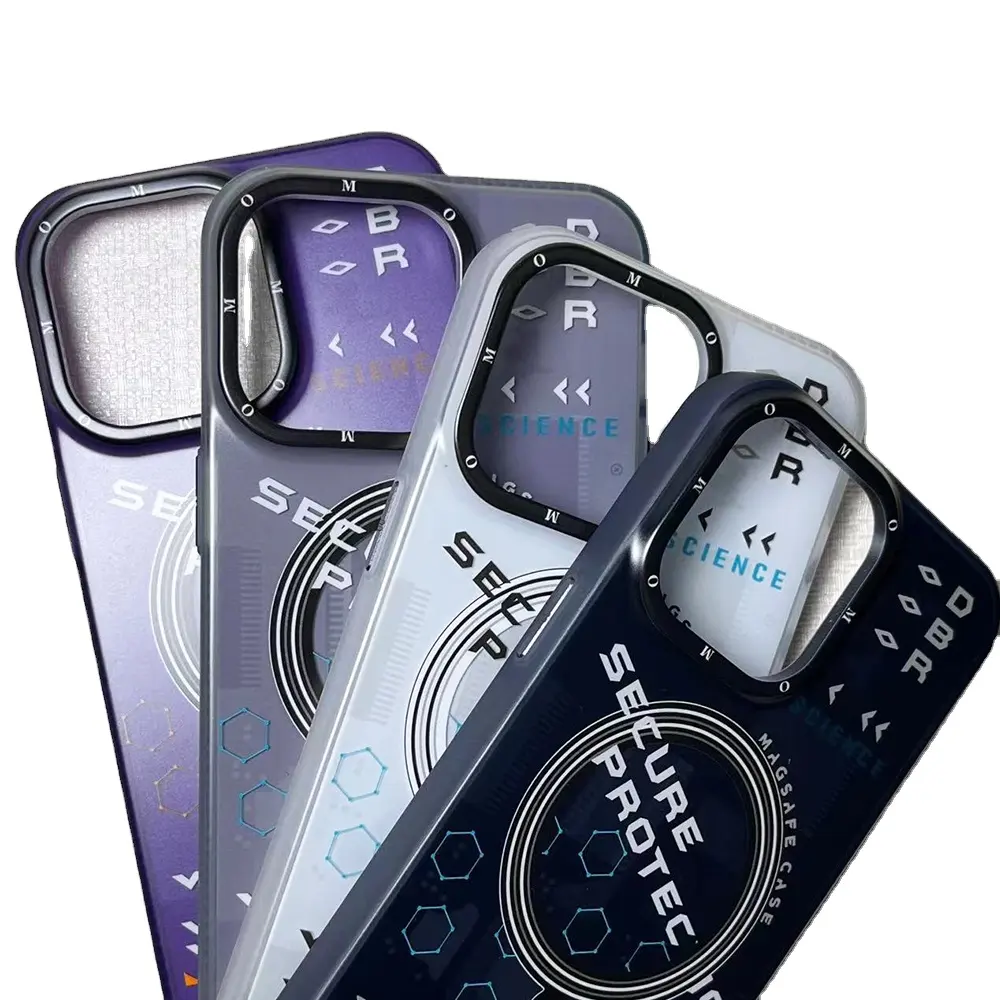 Capa magnética para celular de luxo, case com carregamento rápido sem fio para iPhone 15 15 15 promax 14 13 12 11