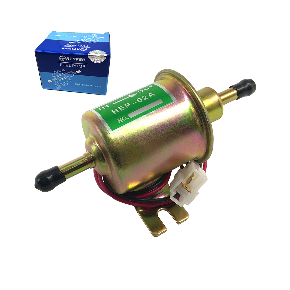 High Quality Electric Fuel Pump Low Pressure for Diesel Petrol & Gasoline for Motorcycles HEP-02A