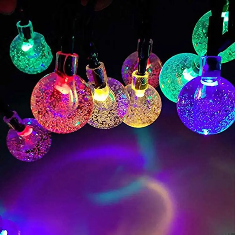 Solar Light Outdoors LED Lantern Solar Garland String Lights Solar Lamp Fairy Lights for Christmas Garden Decoration