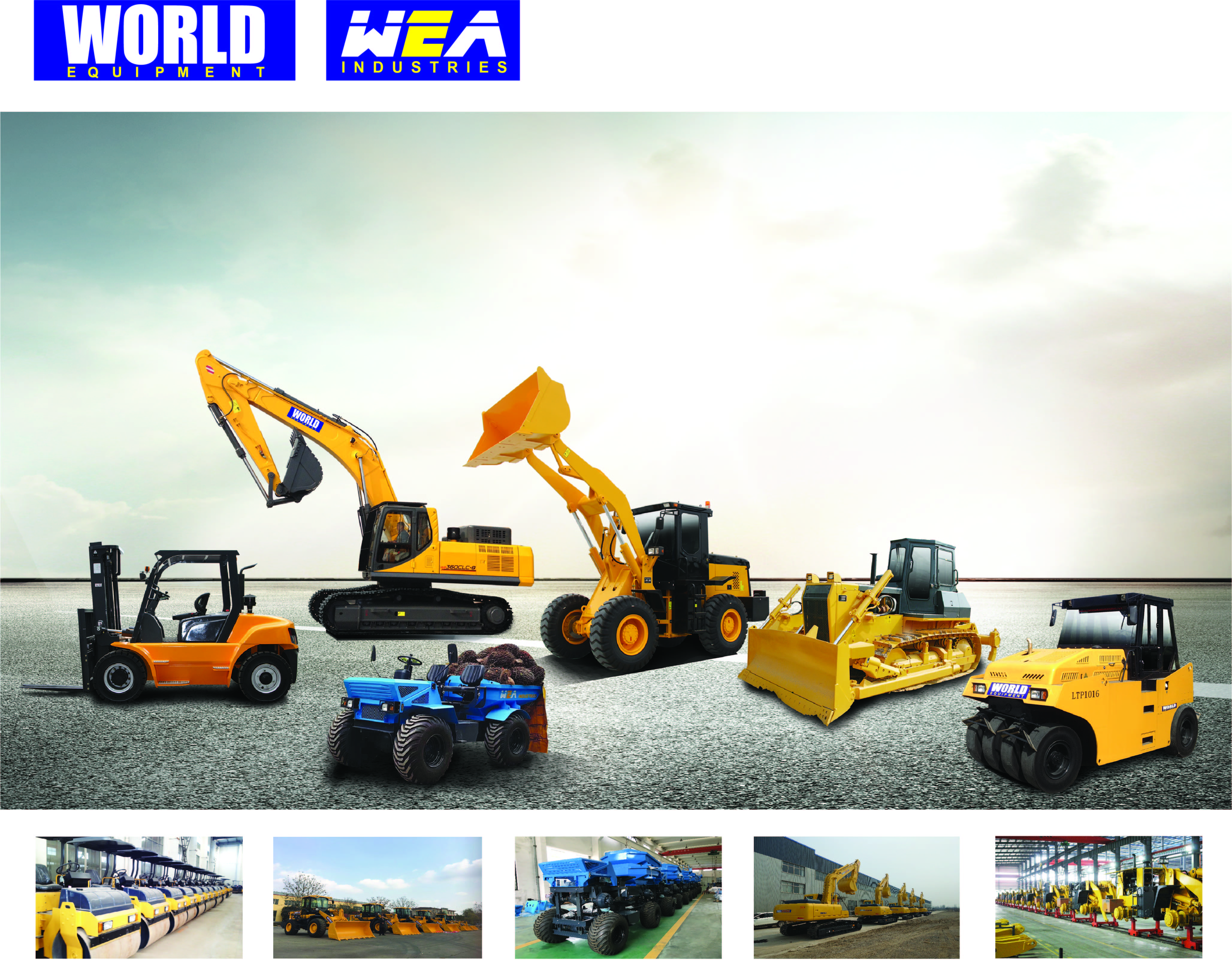 Four Stroke Engine Heavy Equipment Motor Grader Caterpillar Motor Grader