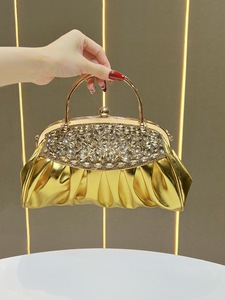 Sacs à main de luxe en strass, sacs bandoulière, sacs de soirée pour femmes, sacs fourre-tout pour femmes très vendus, sacs à main élégants - Product Image 2