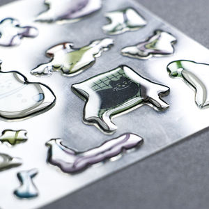 Aangepaste Cartoon Vinyl Hars Logo Epoxy <span class=keywords><strong>Sticker</strong></span> Ronde Kinderen Waterdichte Dome Epoxy Stickers <span class=keywords><strong>3d</strong></span> - Product Image 4