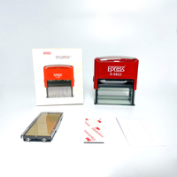 Vente en gros de timbres express personnalisés 58*22mm pour machine laser timbres auto-encreurs en caoutchouc