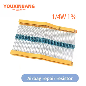 1/4W điện trở màng kim loại năm Băng 1% gói chính xác gồm 41 loại 20 miếng mỗi loại giá trị điện trở chung - Product Image 2