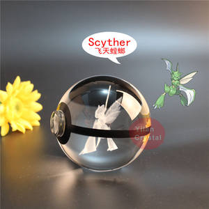 ลูกบอลคริสตัล K9 ดีไซน์ใหม่ ขนาด 50 มม. พร้อมฐานไฟ สำหรับเป็นของขวัญเด็ก ขายส่ง ราคาถูก - Product Image 2