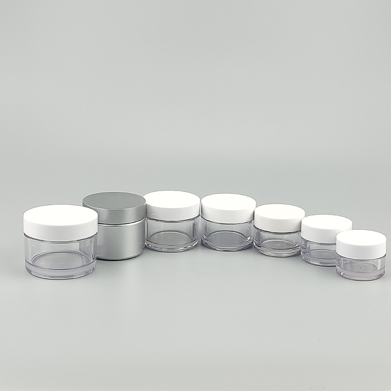 PETG Jar 10g 15g 20g 30g 40g 50g 60g 150g Clear Cosmetic Cream Pot Plastic Jars