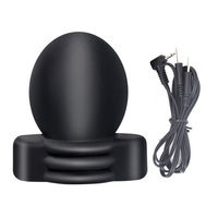 Jouets Électro-Sexuels pour Hommes, Anneau Électrique pour Pénis, Jouet de Choc Électrique, Plug Anal, Anneau Pénien, Dispositif d'Électrothérapie, Stimulateur Pénien