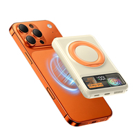 Custom logo Power Bank Magnetic Wireless Fast Charging Powerbank 10000 Mah Portable Powerbanks Mini Power Pack 10000mAh