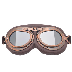 Nouvelles <span class=keywords><strong>lunettes</strong></span> de moto fabriquées en usine <span class=keywords><strong>lunettes</strong></span> d'équitation de pilote <span class=keywords><strong>vintage</strong></span> <span class=keywords><strong>lunettes</strong></span> rétro pour hommes femmes adultes - Product Image 5