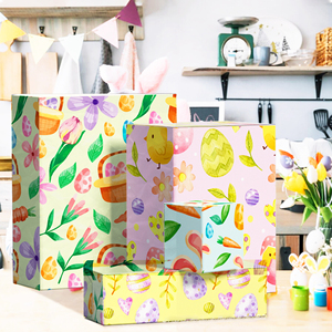 Wholesale Spring <strong>Easter</strong> Egg Bunny Chick Gift Box Decorative <strong>Wrapping</strong> <strong>Paper</strong> and <strong>Paper</strong> for Flower Bouquet pa - Product Image 1