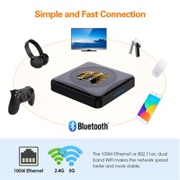 Epro-Smart TV box Rmini RK3318, decodificador de señal con Android 10, 4 GB, 32 GB, Rochchip 3318, epro, Android 10, wi-fi Dual 2,4 GHz/5 GHz, OTT STB R mini