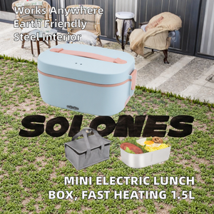 Lonchera Eléctrica Portátil 5 en 1, Calentamiento Rápido, 1.5L, Calentador de Alimentos Bento, Ecológico, Multivoltaje 304 - Product Image 2