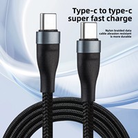Câble réseau multimédia rond en nylon tressé TPE amplifié pour charge et données, Mini-USB, Micro-USB doré, pour téléphone