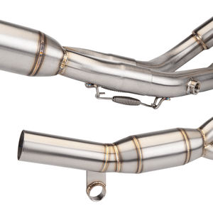 GSX250 GSX250R Slip-On Komplettes Motorrad-Auspuffsystem Original-Schalldämpfer Verbindet Vorderrohr Verbindungsrohr Zustand Neu - Product Image 5