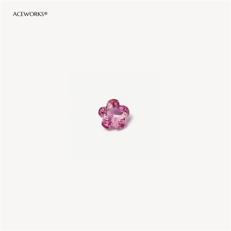 Pink flower accessories