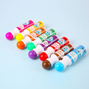 Super dots wasch bar 8er Pack Kinder Graffiti Marker Farbset 18 mm Feder Schwamm Feder Applikator DIY Zeichnung Spielzeug Malerei Kunst Kit - Product Image 4