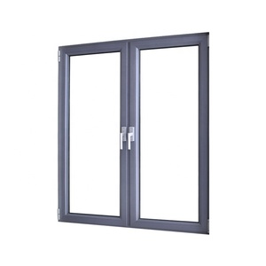 Fenêtres à battants en PVC particulièrement populaires et économiques, ouverture intérieur-extérieur, taille personnalisée, porte à battants en UPVC renforcée en acier - Product Image 5