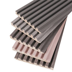 Revêtement mural décoratif en <span class=keywords><strong>PVC</strong></span> pour la décoration intérieure, bardage en plastique, panneaux muraux en bois pour l'extérieur, revêtement mural - Product Image 2