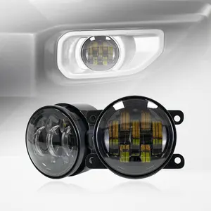 20W PC IP67 Waterproof yellow lamp power saving Round LED Work Light Long service life 7inch Canbus smart car Led Fog Light