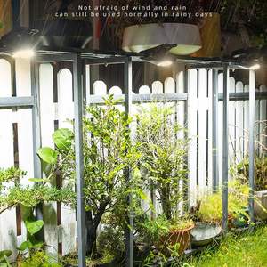 Lampe de nuit LED solaire étanche avec détecteur de mouvement, s'allume automatiquement pour l'extérieur, mur, cour, clôture, porche, obscurité, pour usage en jardin - Product Image 2