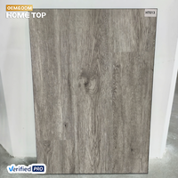 Geprägte Holzstruktur-Oberfläche 4mm 5mm 6mm 7mm Klick-Verschluss Starrer SPC Vinyl-Hybrid Wasserfester Bodenbelag für Zuhause, Büro und Einkaufszentren