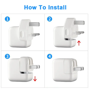Laptop <strong>Adapter</strong> AU UK US EU Plug Duck Head <strong>Adapter</strong> Converter <strong>for</strong> <strong>Apple</strong> MacBook Mac IPad IPhone - Product Image 5