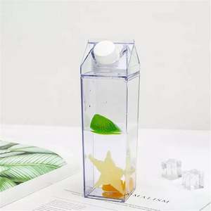 Factory <b>Plastic</b> Water Bottle 500Ml Luxury Juice Milk <b>Drink</b> Portable Transparent <b>Plastic</b> Beverage Bottle - Product Image 4