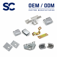 Collier de serrage en tôle d'acier doux Q235 sur mesure pour système d'installation de conduits CVC, thermolaqué