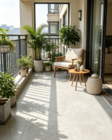 Carrelage en porcelaine émaillée gris clair 60x60, finition brillante pour projets résidentiels