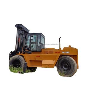 Montacargas Diésel Pesado Usado de 20 Toneladas TCM 44000 lb FD200 FD250 para Contenedores, Contrapesado, Terreno Accidentado, 1 Año de Garantía - Product Image 1