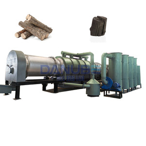 Four de fabrication de charbon de bois, four de carbonisation continu, ligne de production de briquettes de charbon de bois - Product Image 1