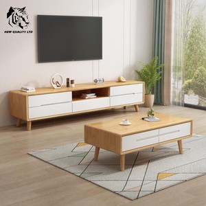 Mesa de Centro Moderna de Madera, Fabricada en Fábrica, Buen Precio, Personalizable, Muebles de Sala de Estar a la Moda, Disponibles en Stock, Envío Inmediato, Ecológicos - Product Image 5