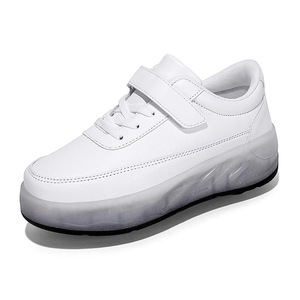 Flashing Roller Shoes Leather Double Row Wheels For Kids Student Skates Size 686 Helios - Product Image 5